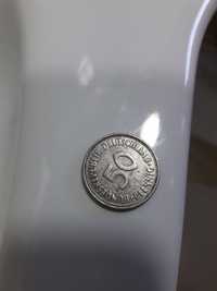 Moneda 50 pfennig 1972