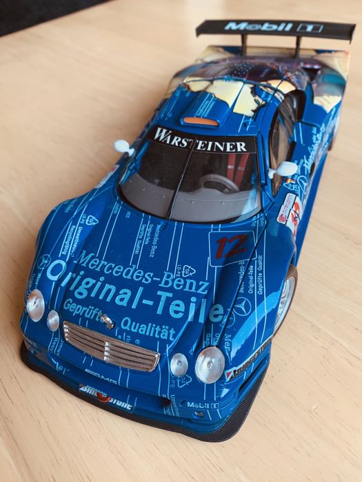 Детайлен модел на Mercedes - Bentz CLK-GTR в мащаб 1:18  (Maisto)