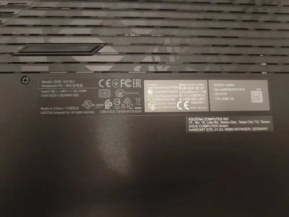 Laptop Gaming Asus Rog Strix G15 32GB