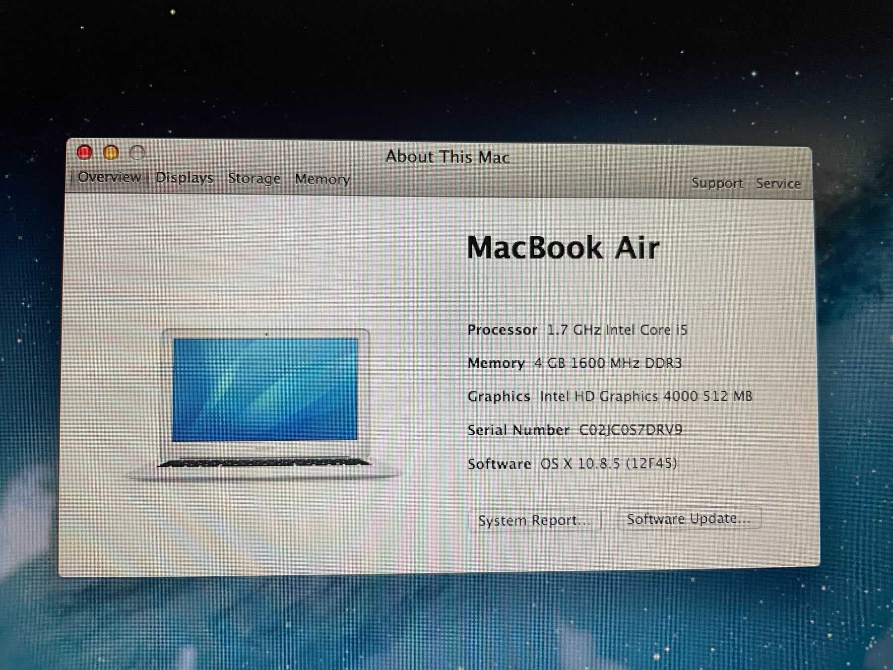 Macbook Air 13' 2012