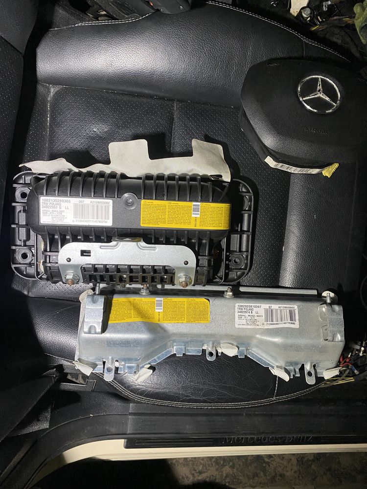 Kit airbag uri pt mercedes W212 centuri,volan,pasager,sofer