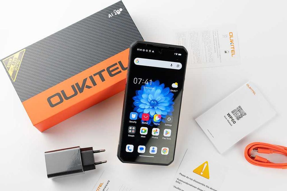 OUKITEL WP60 5G - 7.2" 16GB+32GB/512GB, 108MP, 10000mAh, Android 15