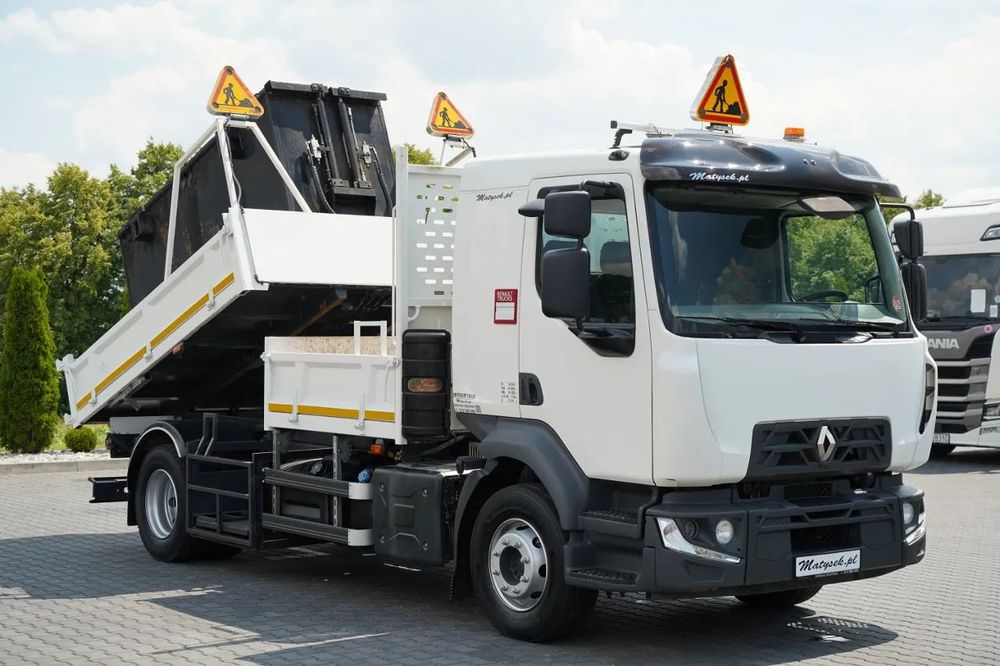 Renault D 16.240 / 4X2 / BASCULATOR / SPECIALIZED / DRUM / CISTERNĂ ASFALT / EURO 6 / IMPORTAT
