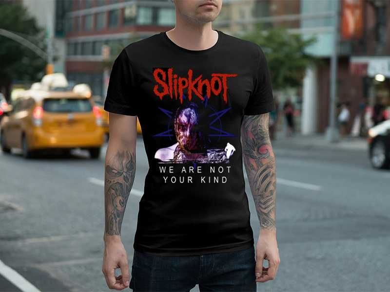 Метъл тениска Slipknot 7 модела и всички размери
