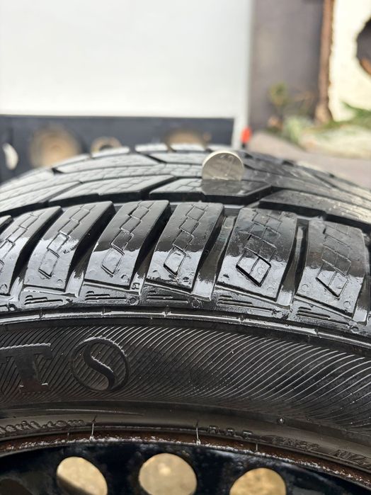 Set jante+cauciucuri iarna 185 60 r15