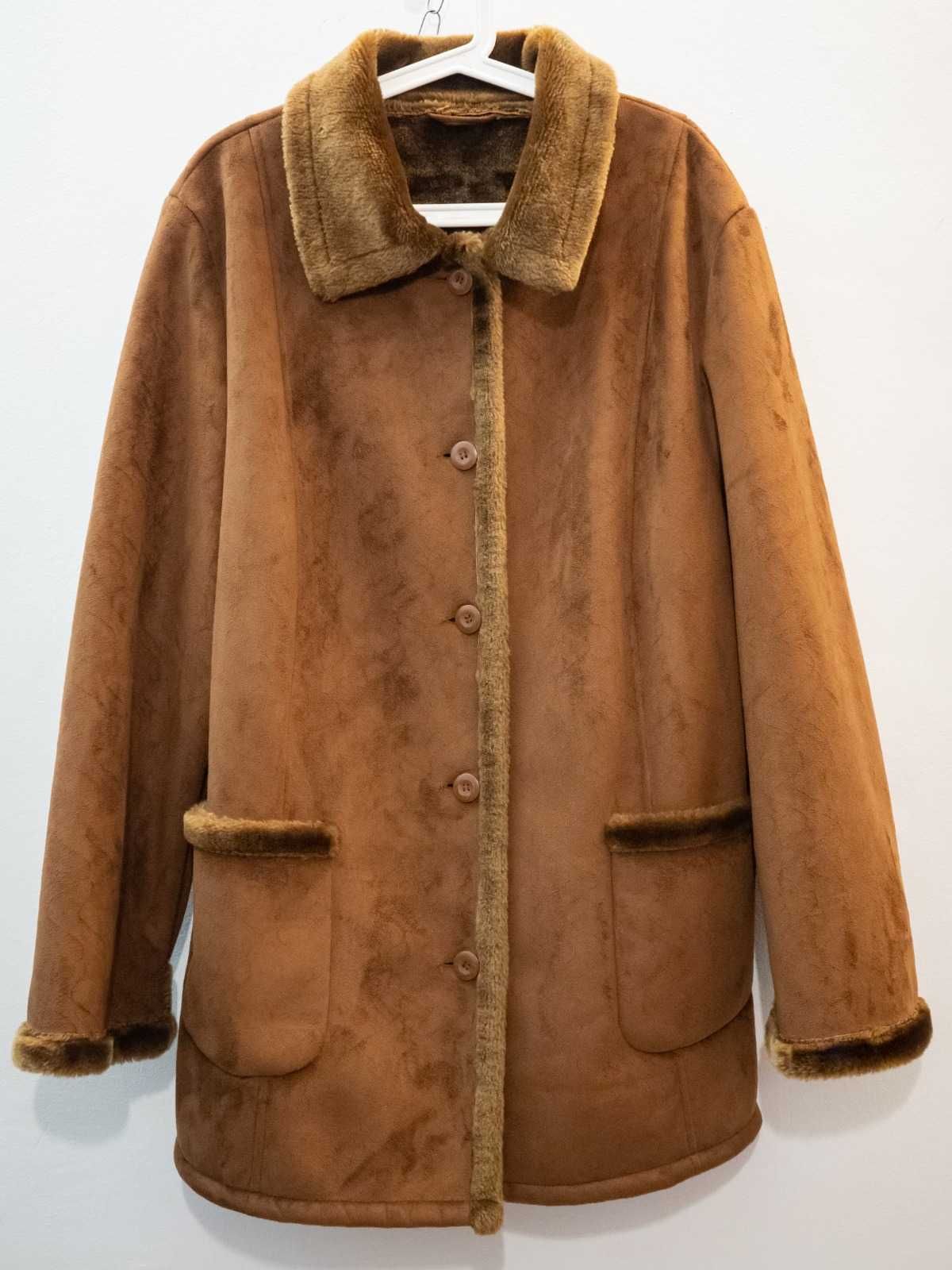 Cojoc blana eco, masura XL, in perfecta stare