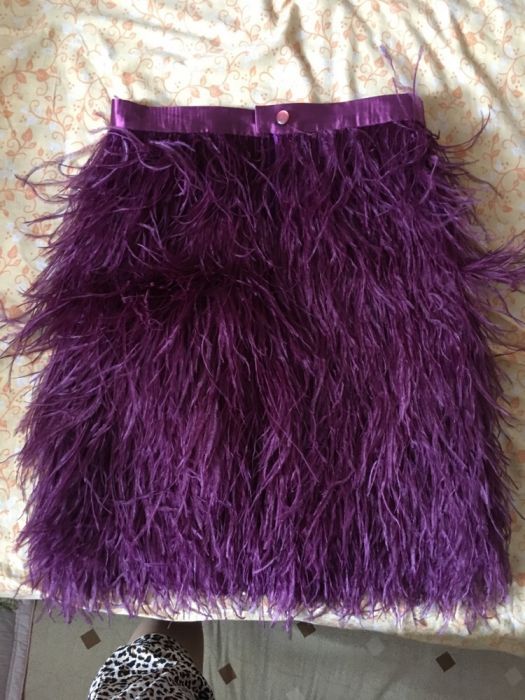 Юбка из перье