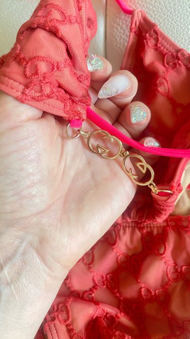 Бикини бански Гучи*Gucci technical gold chain