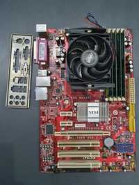 Дъно MSI K9N Neo V2 + процесор Athlon 64 X2 4200