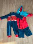 Combinezon schi/zăpadă Decathlon Wedze+Costum polar interior 2 - 3 ani