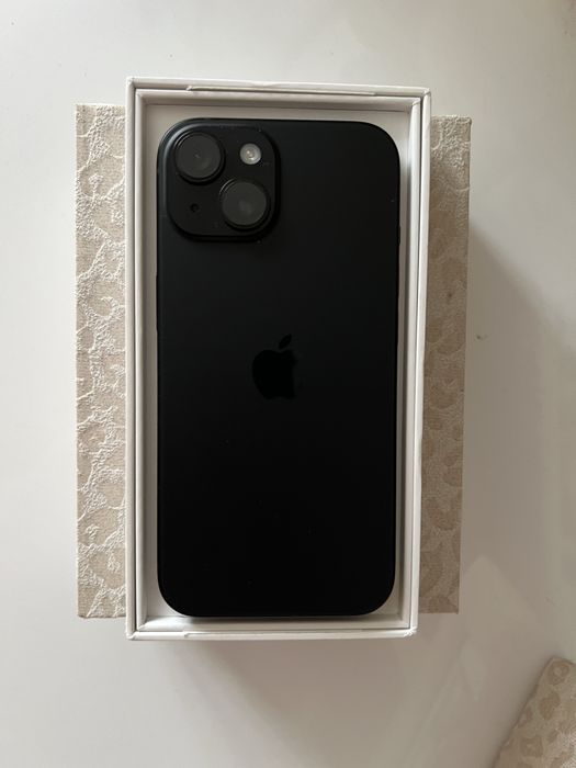 Iphone 15 Black 128 GB in stare excelenta
