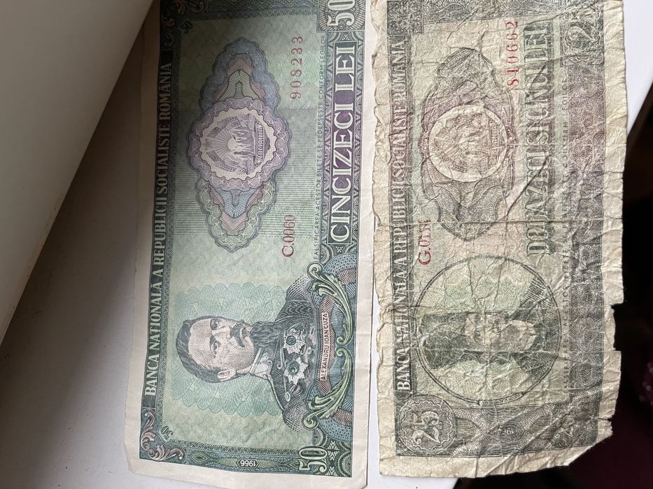 Bancnote vechi romanesti si straine