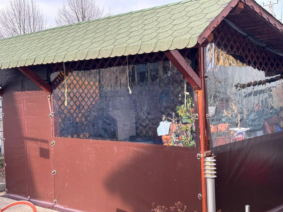 Folie terase transparenta  Cristal foisoare, folii terasa