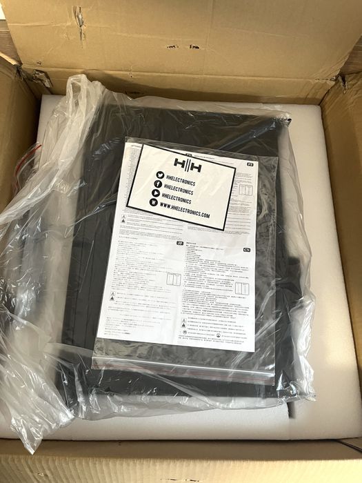 Amplificator Dual Terminal H&H M-1500D, 2 x 1500W, 4 Ohm -Nou!