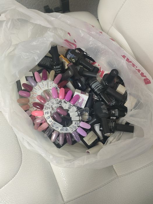 Продам гель-лаки б/у