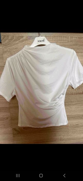 Бяла тениска от Shein