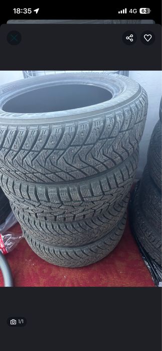 Покрышка зимний состаяние хорошый