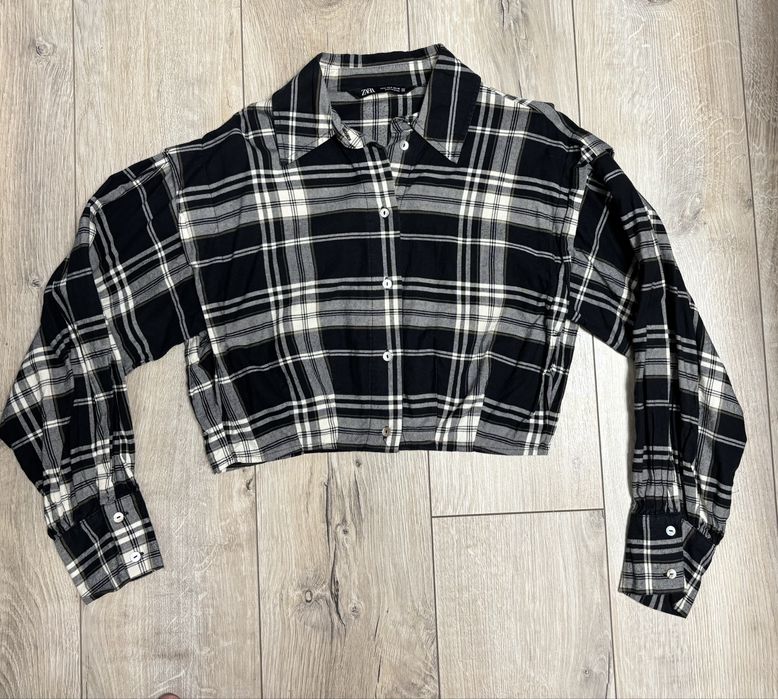 Карирана риза ZARA