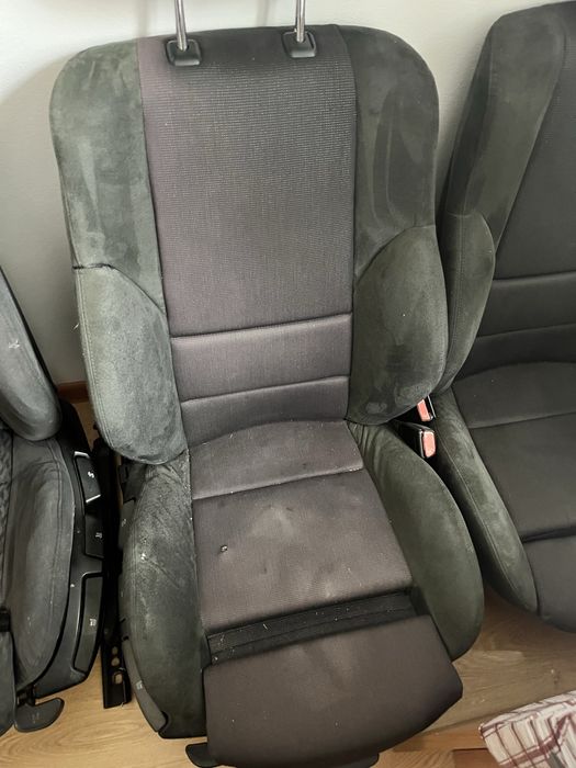 Scaune recaro si bancheta alcantara e46 sedan