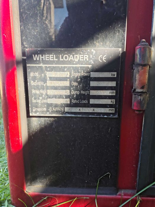 Încărcător zl 908 cu grup punte spate defect