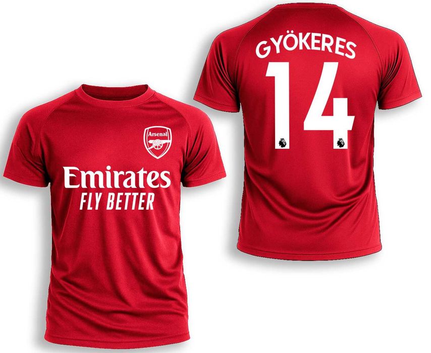 ARSENAL / АРСЕНАЛ DRI-FIT тениски с ИМЕ и НОМЕР по твой избор.