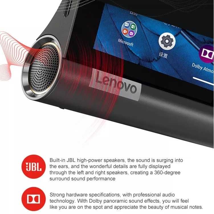 10.1" Мултимедиен Таблет Lenovo Yoga Smart Tab YT-X705L 64GB 4G LTE