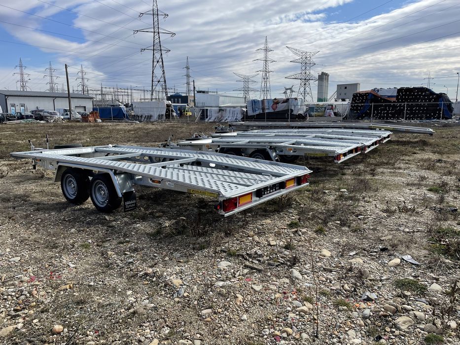 Trailer auto 4m - 5m-6m-8,5m Platforma Slep Remorca Auto Noi