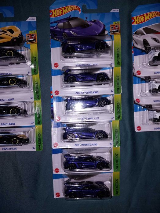 Machete Hotwheels exotics rare