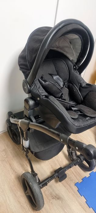 Комбинирана количка 3 в 1 Lorelli - Rimini Premium, Green bay