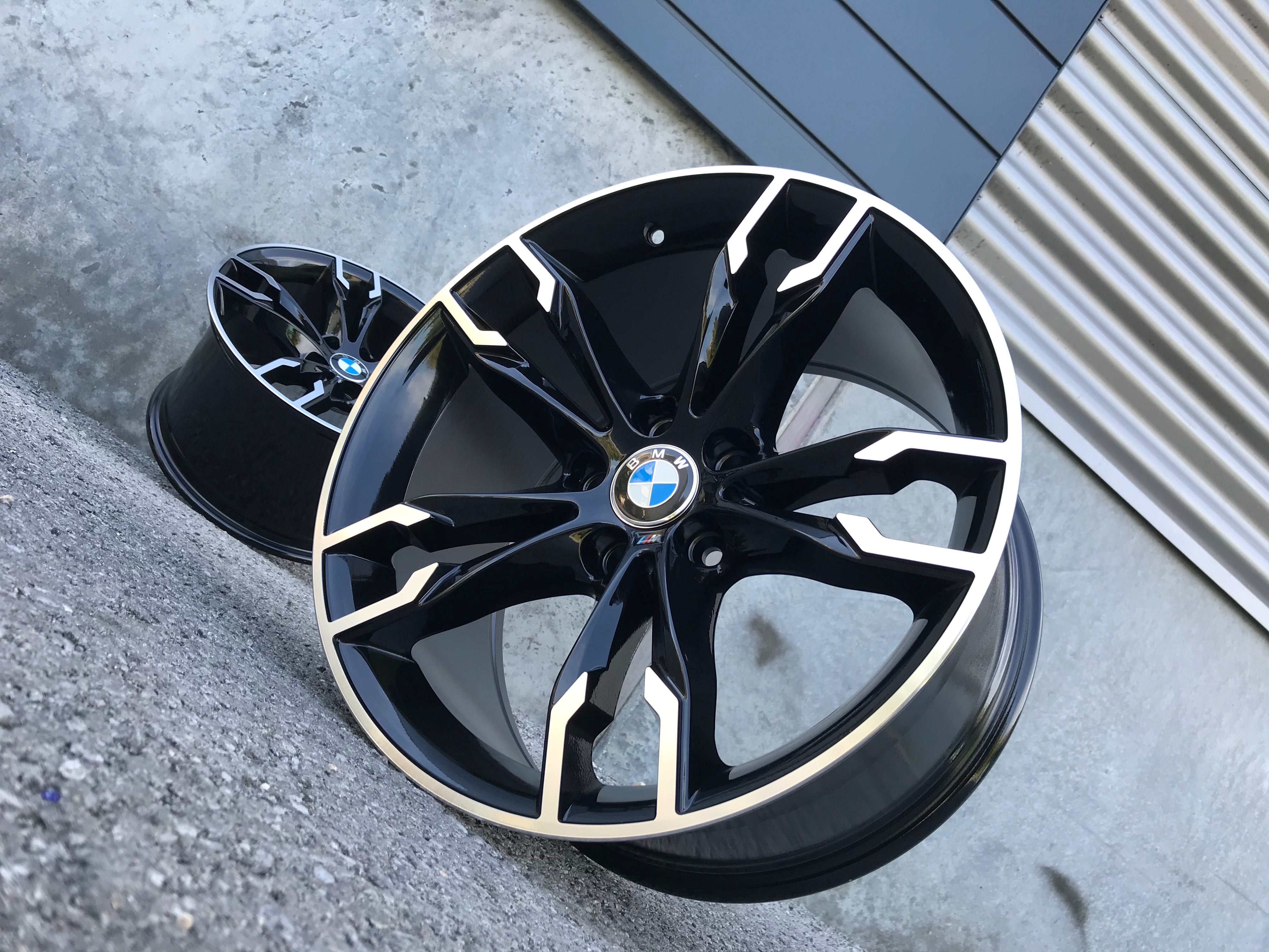 18-Bmw Style 663M Black Polish 5x112 8,5j-9,5j et30-40 G seria G30-31