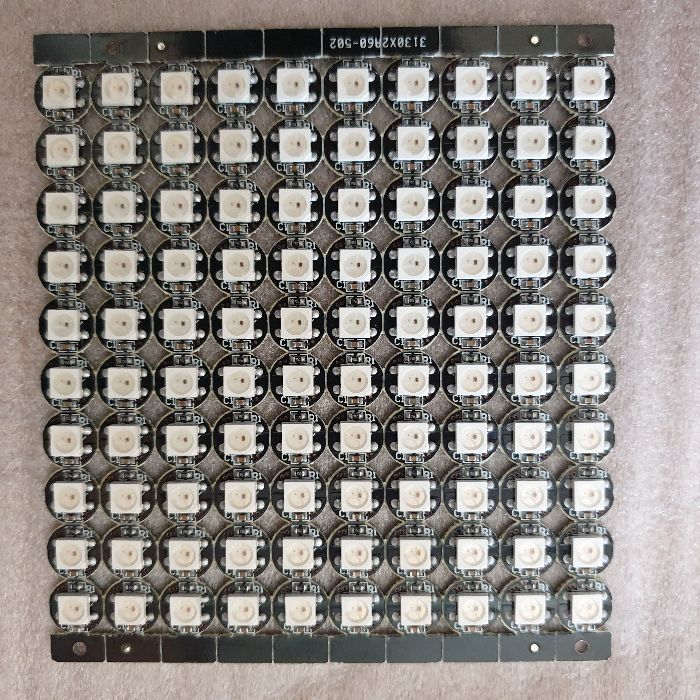 WS2812 Led strip, 8bit, Ring: 8,16,24,32 bit, matrix: 8x8, 8x32, 16x16