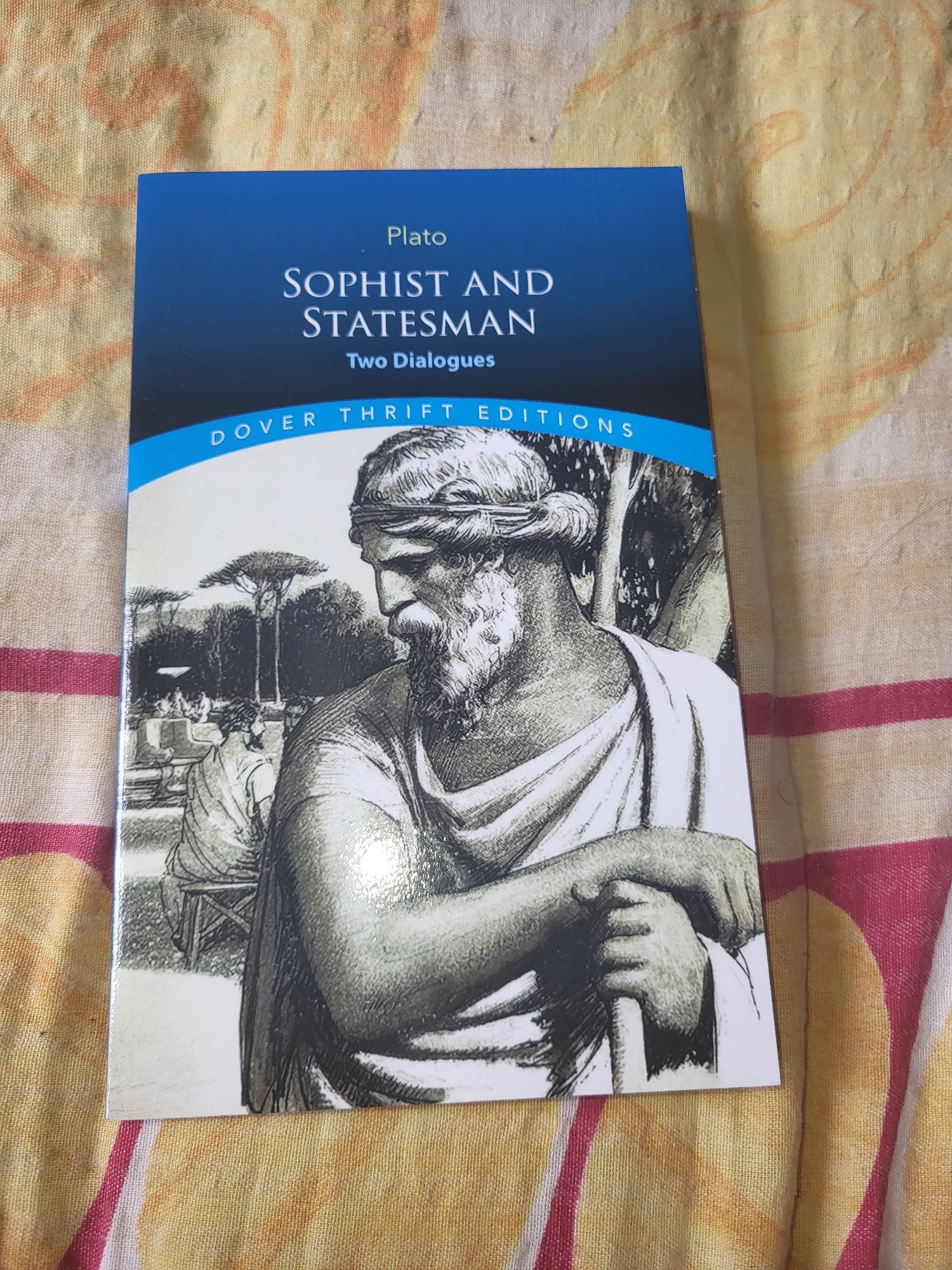 Ofer carte de Platon cu lucrările "Sophist" și "Statesman" în engleză