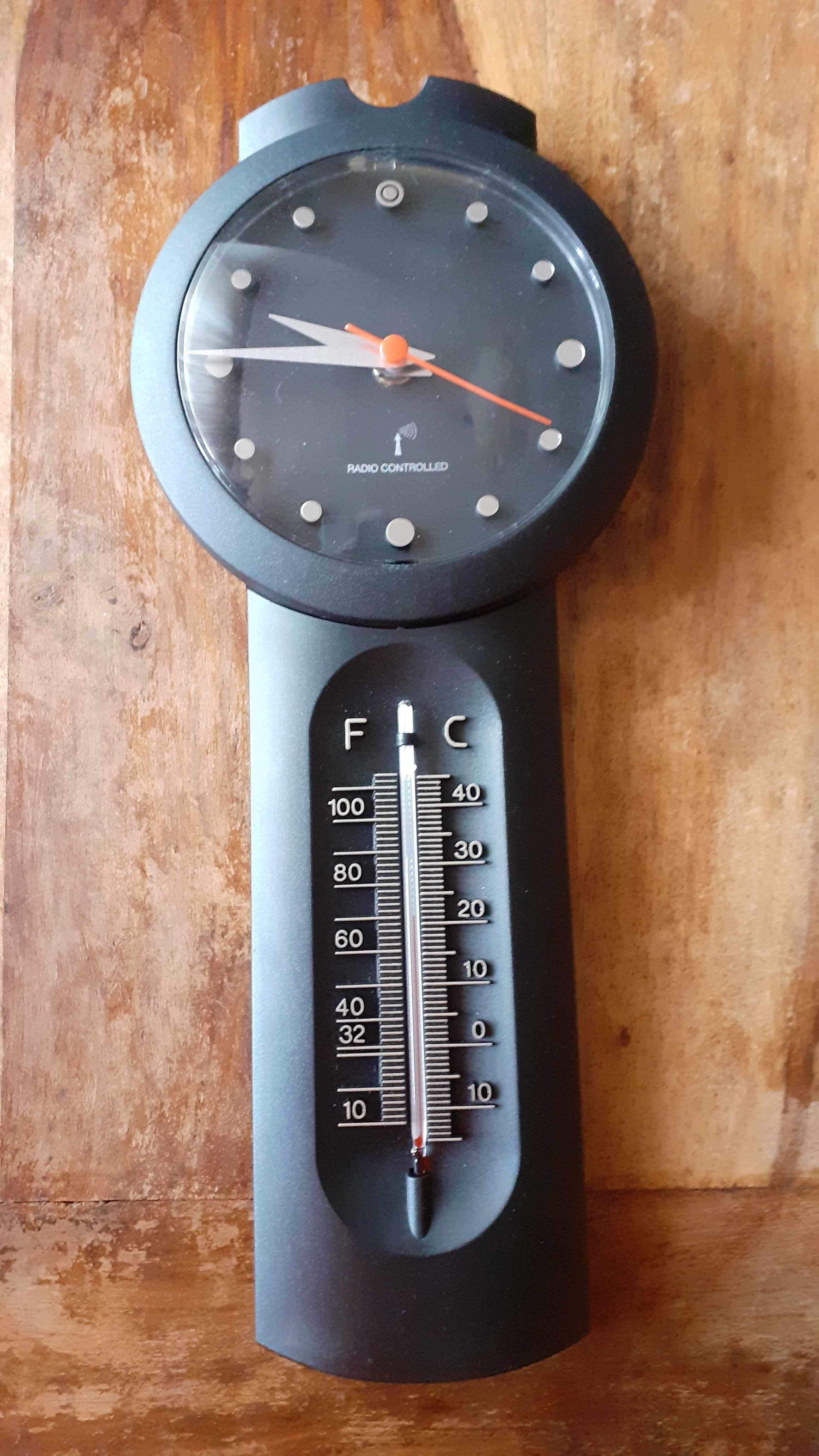 стенен часовник с термометър Хенкелс Henkels Германия