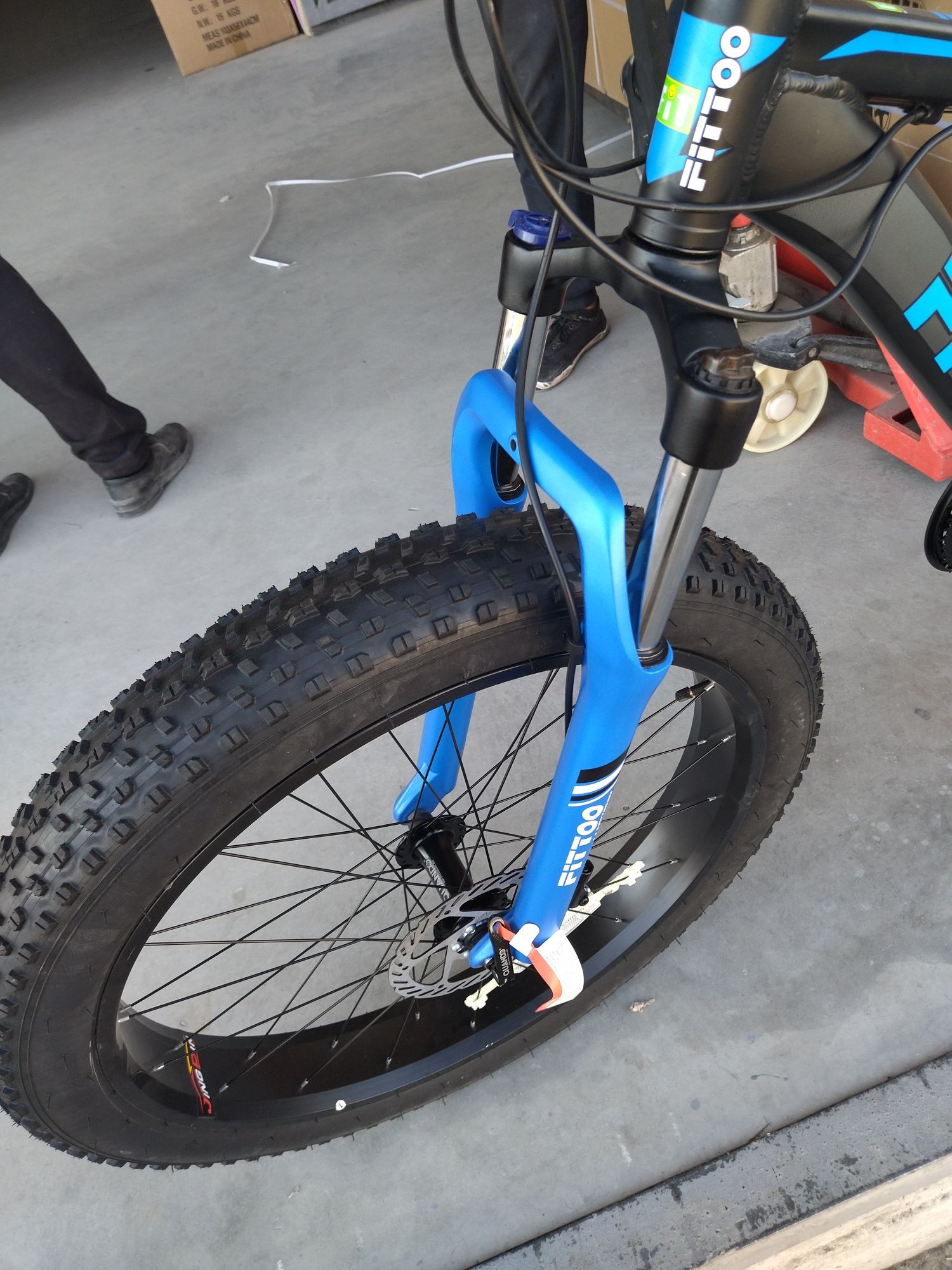 ВЕЛОСИПЕД FAT BIKE / Fittoo (Made in Japan)  Новое в коробке!