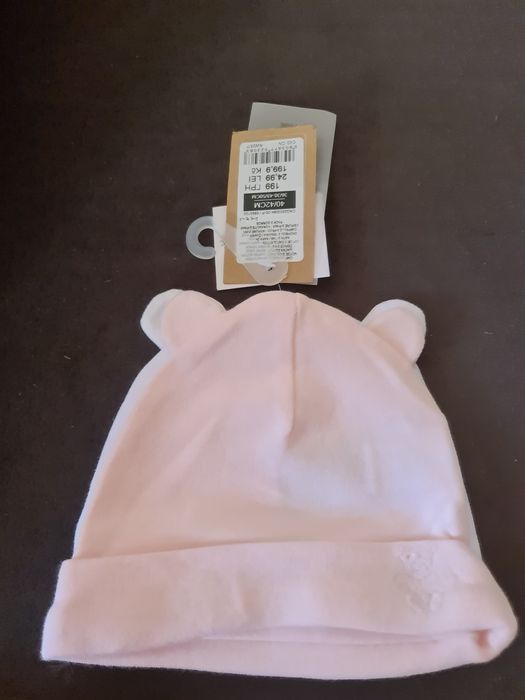 2 Căciulițe coton organic