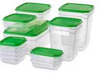 Caserole plastic diferite marimi cutie alimentara borcane bucatarie