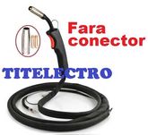Pistolet fara conector euro sudura MIG-MAG cu sarma  argon CO2 + duze
