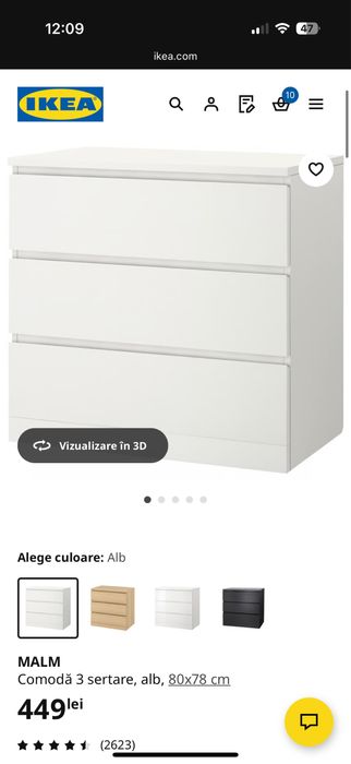 Comoda Ikea Malm