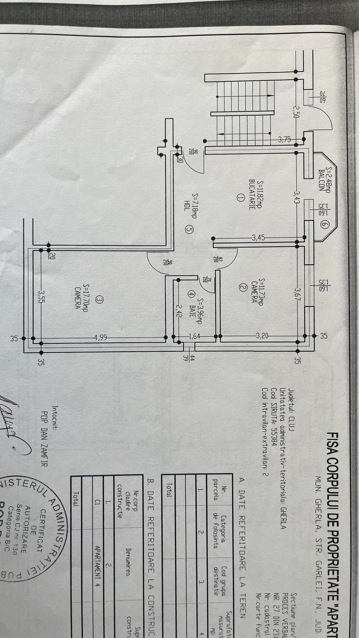 apartamente de vanzare gherla