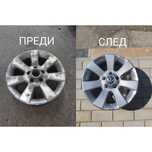 Пясъкоструене и боядисване на джанти