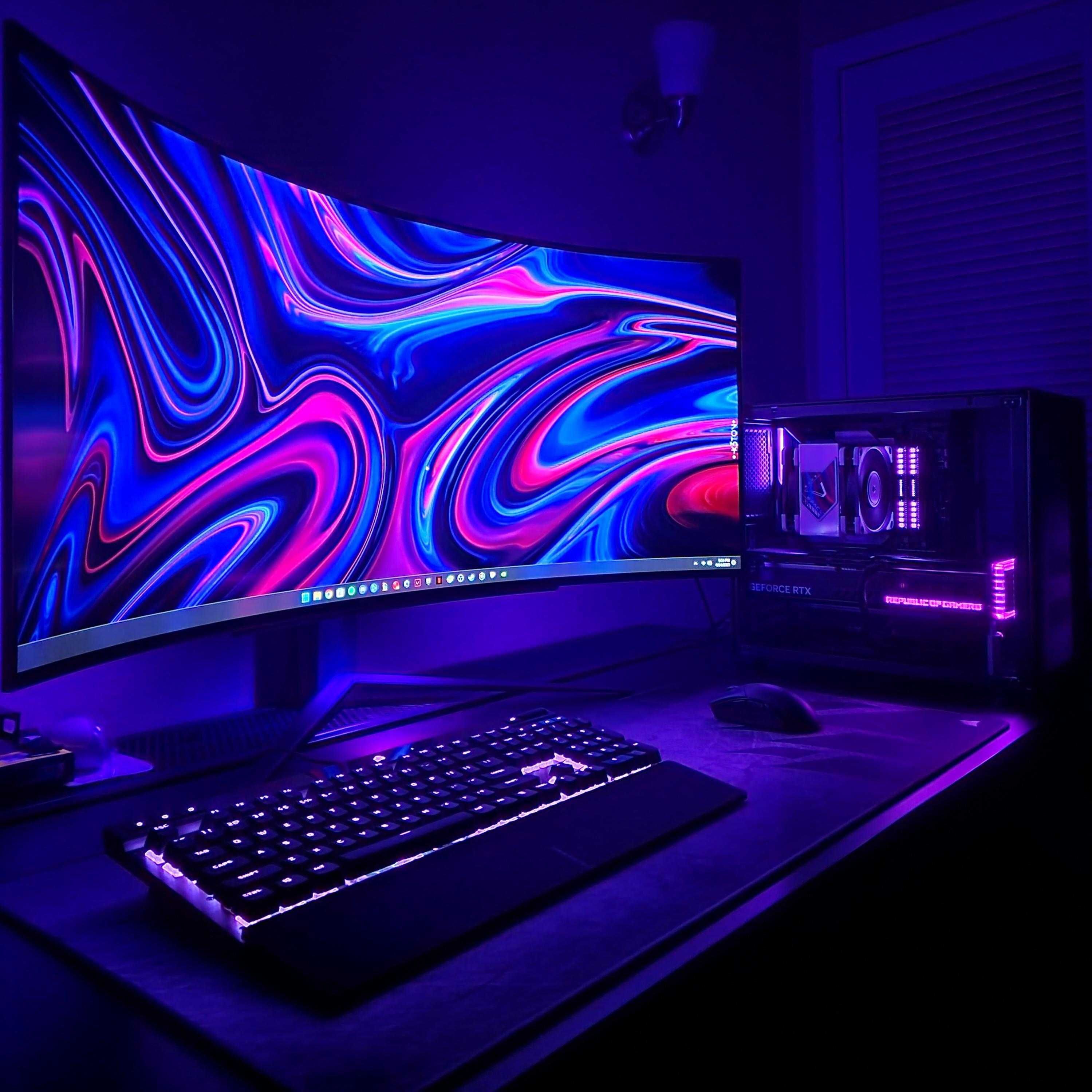 Монитор LG 45GR95QE-B 45" Ultragear OLED Curved Gaming Monitor