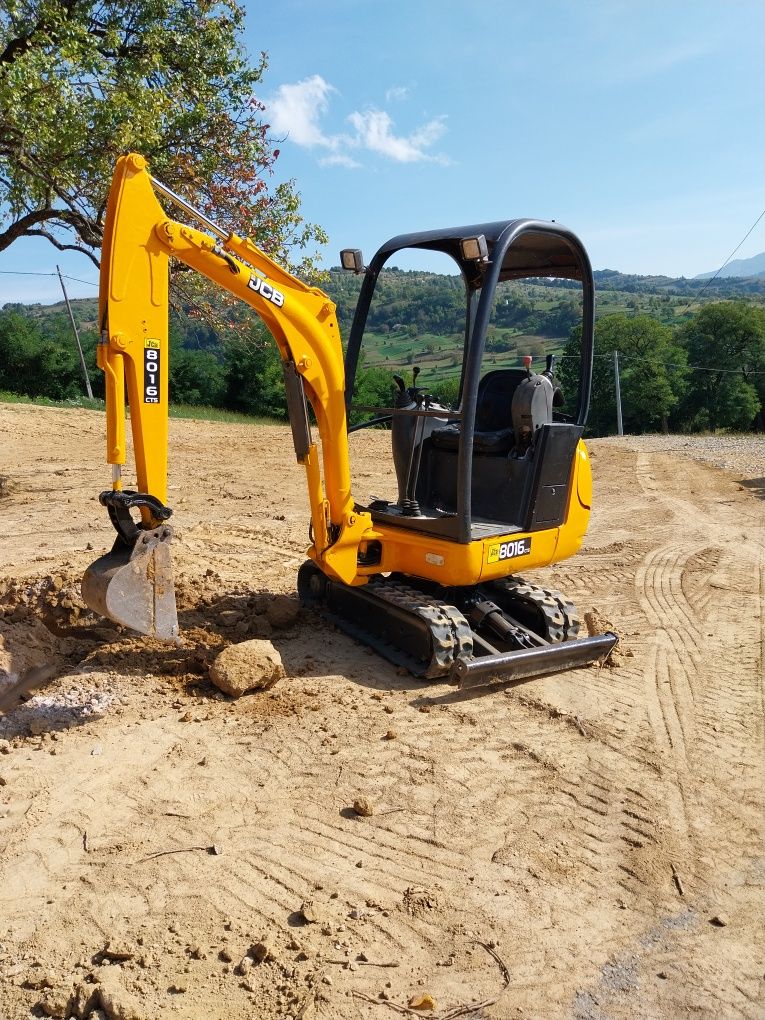 Miniexcavator jcb, 8016 1.6 tone