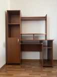 Birou cu biblioteca