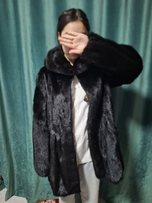 Норковая  шуба автоледи