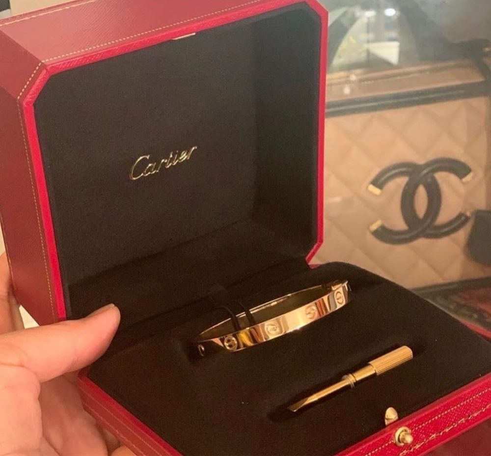 Brățară Cartier LOVE 16 Gold 750