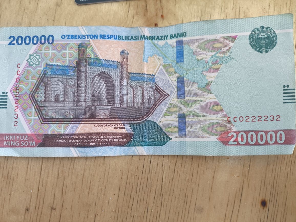 200.000 yangi chiroyli nomer bilan colectiya uchun