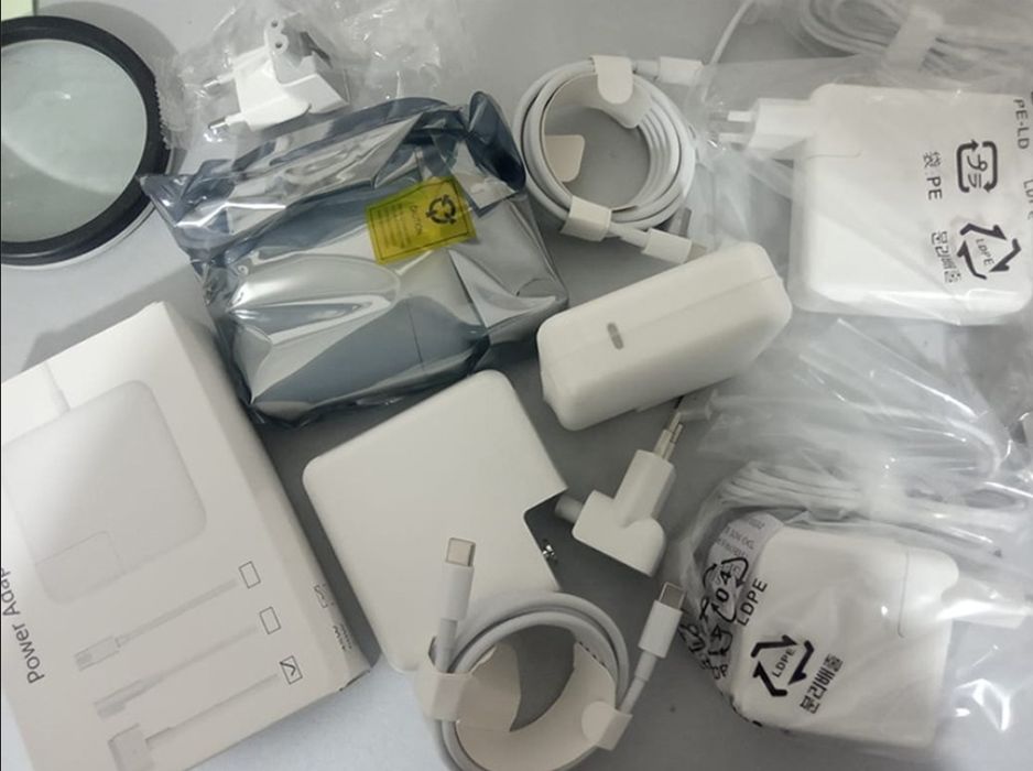 для макбука для Magsafe и на Type-c Зарядка, блок питания шнур