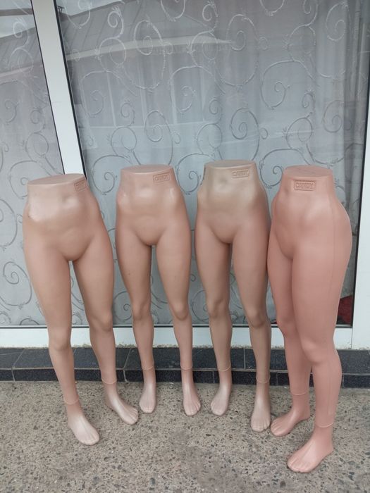 Picioare,manechine de dama ,din plastic ,pachet de 4bucati