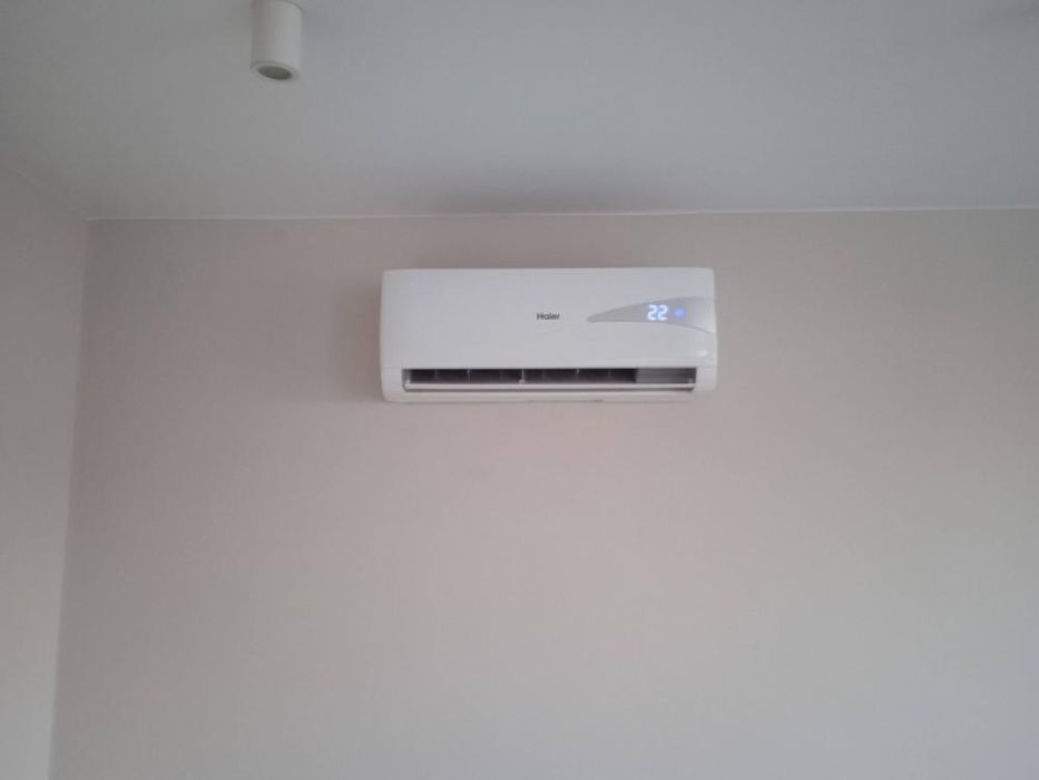 Установка в два этапа кондиционеров