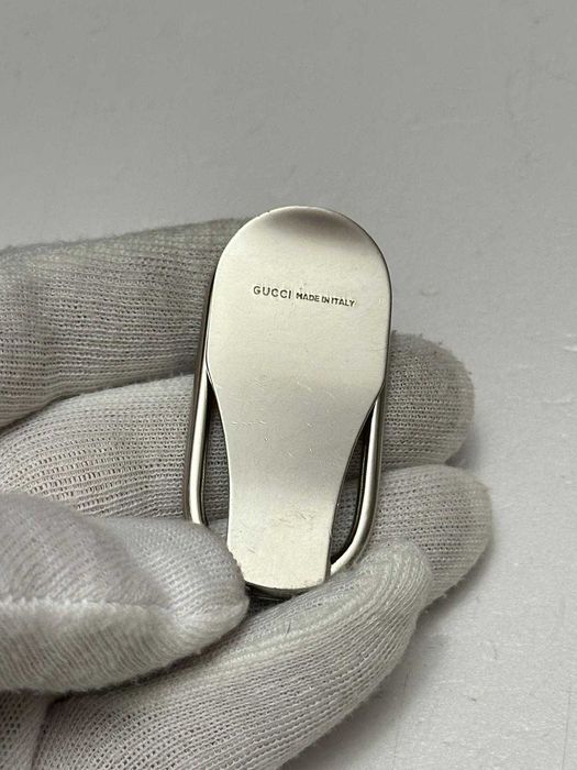 CLEMA BANI OTEL GUCCI - Money Clip - Half Horsebit -Originala -Vintage